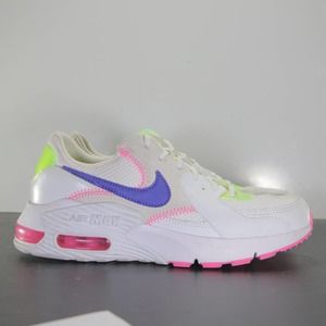 Nike Air Max Excee White Pink Green Women's Sneakers 004658 Sz 6.5 Womens/5Youth